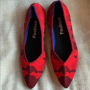 Woven Point Flats Like Rothy’s-NEW